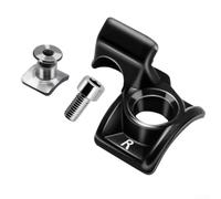 Adaptateur pour levier de vitesse MMX Sram MatchMaker X - Kit de montage en alliage d'aluminium gauche et droite - Noir argenté 2,8 x 2,3 cm (droite)