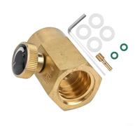 Adaptateur pour machine à soda, CGA320 vers TR21.4 Connecteur de remplacement en cuivre haute étanchéité à l'air pour utilisation d'équipement de carbonation