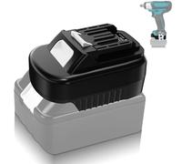 Adaptateur pour Makita 18 V vers 12 V, pour Makita 18 V BL1830 BL840 BL1850 BL1860 pour batteries Makita 12 V Max CXT BL1021B BL1016