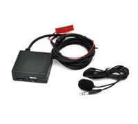 Adaptateur pour Mercedes W124 W140 W210 W163, USB pour module d'entrée auxiliaire SD avec 5.0 mains libres, accessoire de lecteur de musique stéréo de voiture