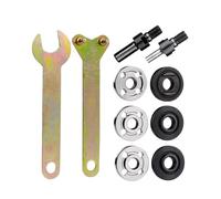 Adaptateur pour meuleuse d'angle - Adaptateur de perceuse avec mandrin de 11,6 cm, large application | Assemblage simple | Ensemble de bielles pour meuleuse d'angle pour meulage d'ele