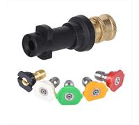 Adaptateur pour nettoyeur haute pression, raccord rapide 1/4 pouce, pour pistolet à eau Karcher K2-K7 (lavage auto).