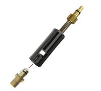 Adaptateur pour Nilfisk Gerni femelle vers Lavor Ferrex Parkside baïonnette mâle - Raccord pour lances et embouts - Adaptateur robuste en plastique/laiton