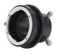 Adaptateur pour objectif macro compatible avec la monture d'objectif Nikon F vers oculaire de 1,25 pouce pour télescope et appareil photo.
