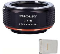 Adaptateur Pour Objectifs Yashica Contax C/Y Et Appareil Photo Sony E Mount, A1, A9 Ii, A7S Iii/Ii, A7R V/Iv/Iii/Ii, A7C A7 Iv/Iii/Ii, A7 A6600 A6500 A6400 A6300 A6100 A6000 A5100 [CLI2623]