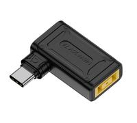 Adaptateur pour Ordinateur Portable,Convertisseur de Fiche Jack | 140W PD Portable Branchez et Utilisez Adaptateur DC Femelle Type C pour Téléphone Portable et Ordinateur Portable