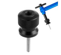 Adaptateur pour outil d'alignement de dérailleur - Outil de réglage de 3,1 x 3,1 x 6,7 cm, adaptateur de régulateur en d'aluminium, outils de réglage de la hauteur du levier de vélo avec