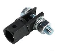 Adaptateur pour outil de levage de ciseaux à entraînement 1/2" conçu pour une utilisation avec clé à impact pour la compatibilité générale des véhicules dans l'entretien mécanique et automobile