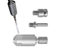 Adaptateur pour perceuse à percussion,Set de 3 accessoires de conversion universels | Adaptateur de Perçage pour Visseuse - Pour tournevis, diagnostic, atelier, automobile