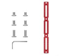 Adaptateur pour porte-bouteille d'eau de vélo, extension de support de bouteille en alliage d'aluminium avec position du trou réglable pour vélo de route, support de conversion multifonction de 23 cm