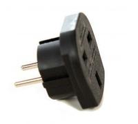 Adaptateur pour prise d'alimentation UK/Angleterre a EU/Europe (Max 250V 10A)