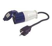 Adaptateur pour prise de caravane 16A, fiche femelle - - 242731