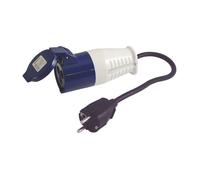 Adaptateur pour prise de caravane 16A, fiche femelle - AUTOBEST - 242731