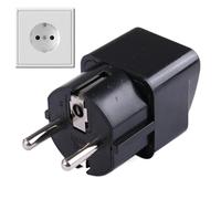 Adaptateur pour Prise Europe,Adaptateur Prise Européenne,Convertisseur de Prise EU US - Adaptateur européen pour Les Voyages internationaux, Allemagne, Europe