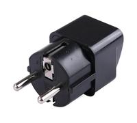Adaptateur pour Prise Europe,Adaptateur Prise Européenne,Convertisseur de Sortie Adaptateur de Prise Europe US | Adaptateur européen pour Les Voyages internationaux, Allemagne, Europe