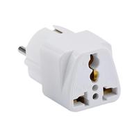 Adaptateur pour prise européenne, adaptateur de prise européenne, convertisseur de prise de courant adaptateur de prise européenne l'Amérique, adaptateur de prise européenne pour voyages à