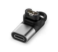Adaptateur pour prise Garmin Fenix 7X 6 X 5 instinct2 venu sq 2s vivoactive 4s Forerunner 245 645 935 945 945 Kit de recharge chargeur de rechange (gris)