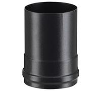 Adaptateur pour raccordement poele granule poujoulat noir dn 80mm