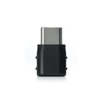 Adaptateur pour Récepteur Mobile de la Série de Microphones pour : Connecteur USB-C Vers USB-C Type-C à Angle Droit, Accessoire Microphone