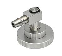 Adaptateur pour réservoir de liquide de frein, adaptateur de purge de frein, adaptateur de purge de frein, adaptateur de purgeur de frein, en aluminium, résistant à la corrosion et facile à ranger