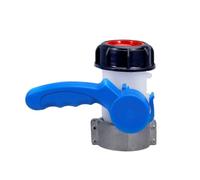 Adaptateur pour Réservoir Mobile,Valve pour Réservoir d'Eau Filetage 6 cm | Raccords Étanches avec Joint en Silicone Contrôle Précis de Sortie pour Industriels et Jardiniers