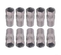 Adaptateur pour satellite pour Récepteur Numérique TNT pour robuste(10pcs) | Transforme F en pour prise TV9.5, pour idéal intérieure, blindage complet pour signal pour hd, matériau robuste