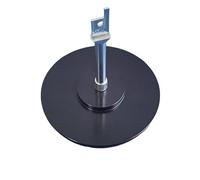 Adaptateur pour scies à faire soi-même - Connecteur UVC pour scies alternatives - Outils adaptateurs M - En aluminium - Surface lisse - 10 cm - Noir