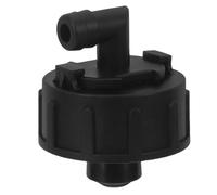Adaptateur pour Soda en PE Noir, Raccord Bib Coudé 90 Degrés | Déconnexion Rapide Anti-retour, Joint de Précision, pour Lignes Gazeuses et Systèmes Bib en Service