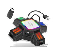 Adaptateur pour souris et clavier - INF - Compatible Switch, Xbox One, PS3/4 - USB - Filaire - Noir