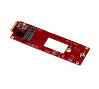 Adaptateur pour SSD M.2 NVMe M Key vers port NVMe EDSFF E1.S Gen 4