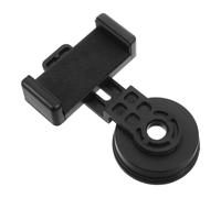Adaptateur pour Téléphone de Télescope 25-45mm, Clip Réglable Noir | Montage Rapide, Cadre Ajustable et Stable, pour Digiscopie, Randonnées et Observation Nature