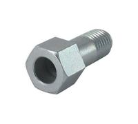 Adaptateur pour tête fil nylon à bouton métal TECOMEC - M10 x 1,00 gauche femelle