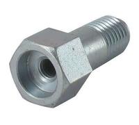 Adaptateur pour tête fil nylon à bouton métal TECOMEC - M8 x 1,25 gauche femelle