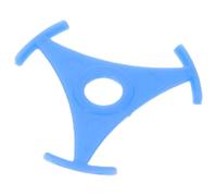 Adaptateur pour Tourne-Disque en Plastique Bleu, Triangle et Rond | Fournitures pour Disques, Usage Simple, Compatibilité Large, Format Compact