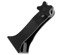 Adaptateur pour Trépied de Jumelles, Support Noir en Plastique | Support Stable pour Observation Prolongée, Accessoire Portable, Usage Jumelles et Télescope Binoculaire