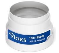 Adaptateur pour tuyau d'évacuation. 100 - 125 mm Weiß
