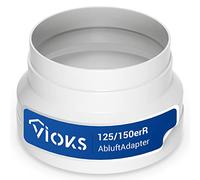 Adaptateur pour tuyau d'évacuation. 125 - 150 mm Weiß