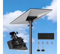 Adaptateur pour Tuyau Star-Link Gen 3, Support sur Poteau avec Inclinaison Réglable à 160°, Kit de Fixation Star-Link pour Antenne Standard V3, Accessoires de Montage (Adapté jusqu'à 35 mm Pouce)