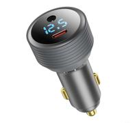 Adaptateur pour voiture 135W pour starlink pour mini DC Type-C(Gray) | Sortie totale 135W, port DC 90W, pour usb-c 45W, compatible pour starlink pour mini, charge simultanée