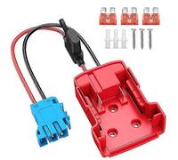 Adaptateur Power Wheels pour batterie avec connexion par faisceau de câbles, fil 12 AWG avec fusible 40 A pour Peg-Perego