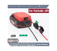 Adaptateur Power Wheels pour batterie lithium Lidl Parkside X20V, connecteur d'alimentation DIY avec