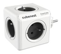 Adaptateur PowerCube Original 5 prises gris