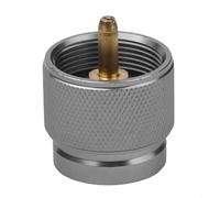 Adaptateur pratique de 0,5 kg pour connecter une bouteille de gaz propane et une vanne à cartouche