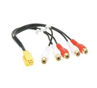 Adaptateur pré-ampli Mini ISO RCA