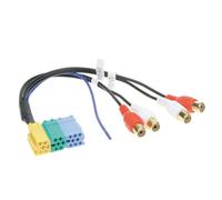 Adaptateur pré-ampli Mini ISO RCA