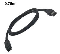 Adaptateur prêt à l'emploi, compatible avec le branchement à chaud pour FireWire 800 vers 400, câble 9 broches vers 6 broches, 1,8 m
