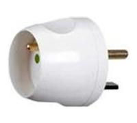 Adaptateur prise 2p+t pour 1 fiche sur prise 20a legrand 090034 G