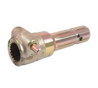 Adaptateur prise de force femelle 21 cannelures, mâle 6 stries (adaptateur cardan américain-européen)