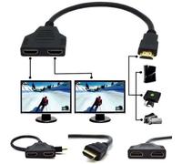 Adaptateur Prise HDMI Mâle vers Double HDMI Femelle Multiprise hdmi switch