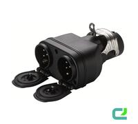 Adaptateur Prise HELLA Pour MERCEDES SCANIA JAEGER NOOTEBOOM LANGENDORF WEIRO